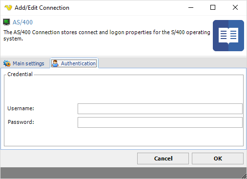 ConnectionAS400SAuthentication