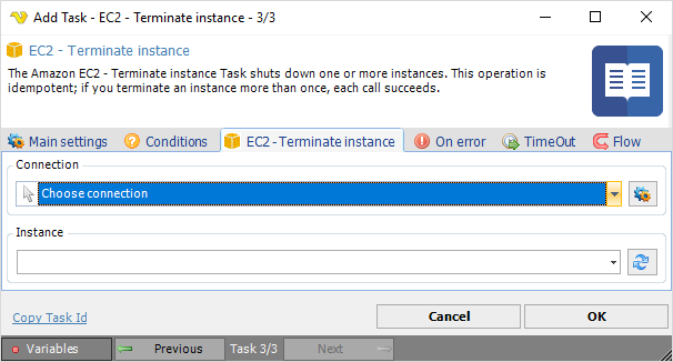 TaskAmazonEC2Terminateinstance