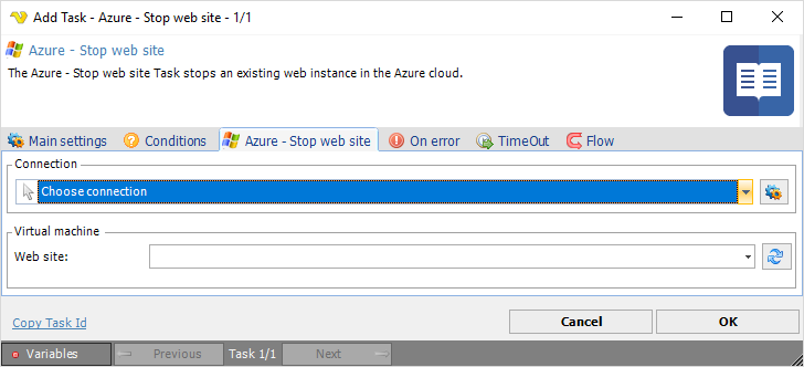 TaskAzureStopWebSite