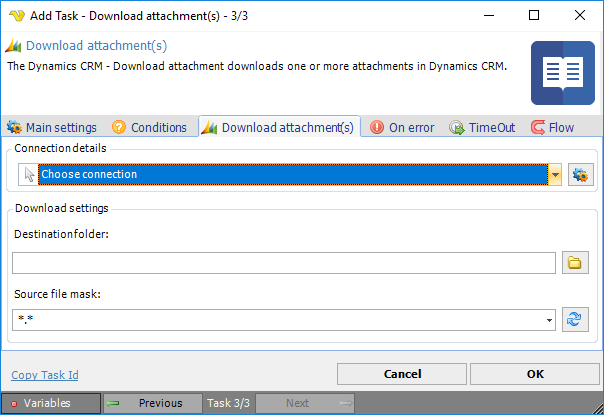 TaskDynamicsCRMDownloadattachments