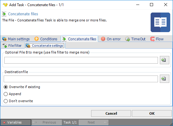 TaskFileConcatenatefiles