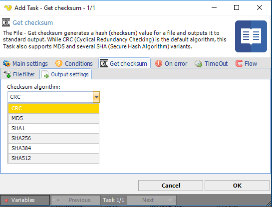 TaskFileGetchecksum