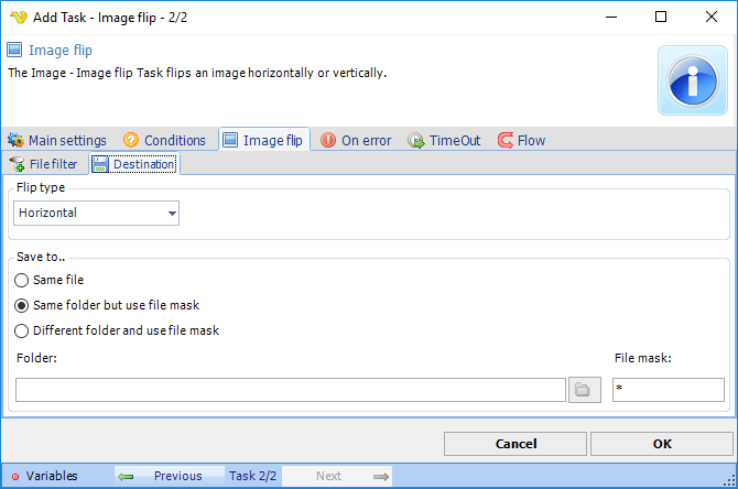 TaskImageflipDestination