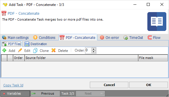 TaskPDFConcatenatePDFfiles