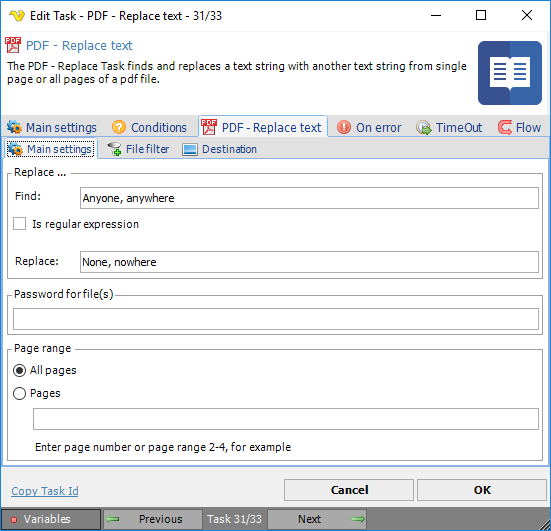 TaskPDFReplaceTextMain