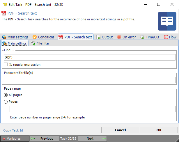 TaskPDFSearchTextMain