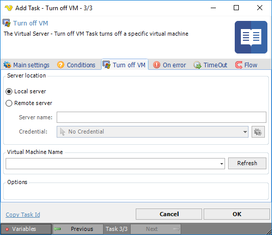 TaskVirtualServerTurnoffVM