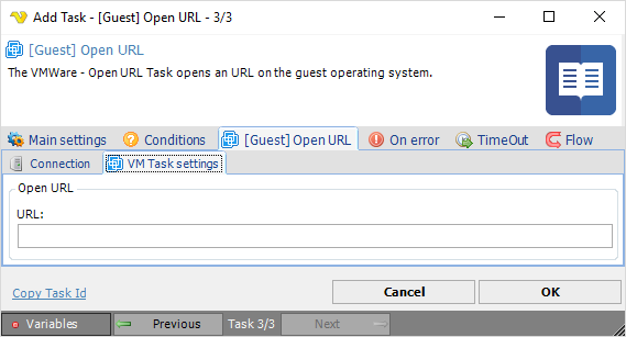 TaskVMWareGuestOpenURLSettings