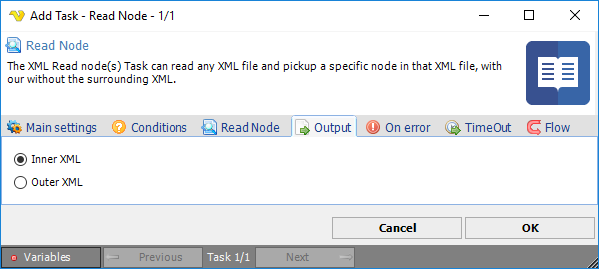 TaskXMLReadnodeOutput