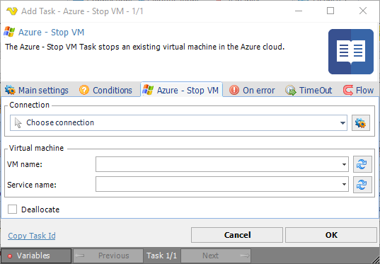 TaskAzureStopVM