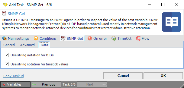 TaskSNMPGetData